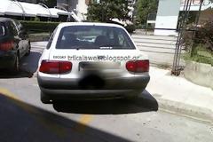 Ας δούμε μερικά παράλογα παρκαρίσματα μέσα στην πόλη των Τρικάλων...