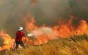 Πυρκαγιές στην Κρήτη με τραυματισμό πυροσβέστη