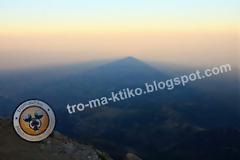 Αναγνώστρια μοιράζεται μαζί μας το φαινόμενο της Πυραμίδας από τον Ταΰγετο!