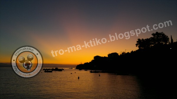 Ηλιοβασίλεμα στην περιοχή Χόρτο Νοτίου Πηλίου από αναγνώστη του tromaktiko! - Φωτογραφία 2