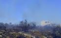 Φωτιά κοντά στο οικισμό της Πολεμικής Αεροπορίας στα Χανιά - Φωτογραφία 5