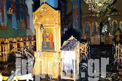 Καταστράφηκε από πυρκαγιά η εκκλησία του Αγίου Κωνσταντίνου και Ελένης στο Θρυλόριο