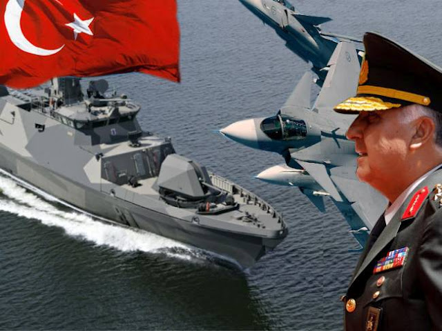 Επικίνδυνα πολεμικά «παιχνίδια» των Τούρκων στο Αιγαίο - Φωτογραφία 1