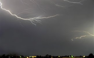 Ισχυρή καταιγίδα με χαλάζι στα ανατολικά ημιορεινά της Αρχ.Ολυμπίας - Φωτογραφία 1