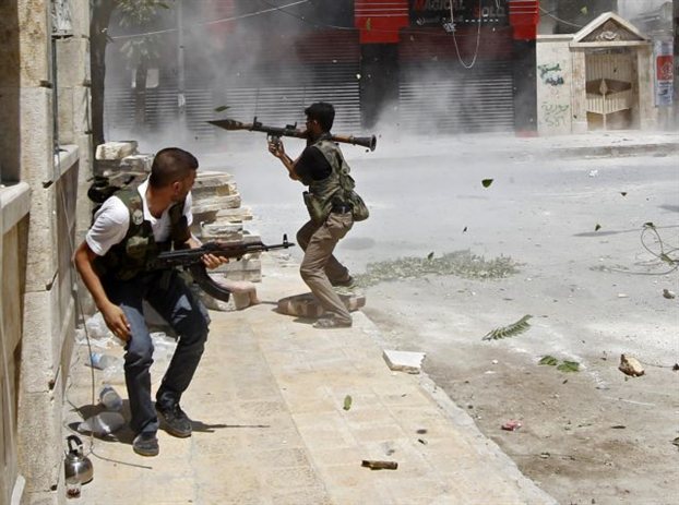 Οι αντάρτες της Συρίας πολεμούν με αυτοσχέδια όπλα Εντυπωσιακή η ταχύτητα ανάπτυξης των οπλικών τους συστημάτων - Φωτογραφία 1