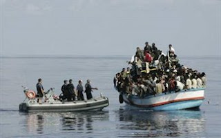 Συνελήφθησαν 58 παράνομοι μετανάστες στο Αγαθονήσι - Φωτογραφία 1