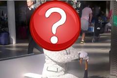 ΔΕΙΤΕ: Έβαλε μια γλάστρα στο κεφάλι της και βγήκε... έξω!