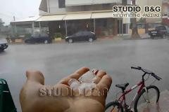 Χαλάζι σε Κιο και Άργος