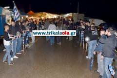 Χρυσαυγίτες στο Τρικαλινό παζάρι [Photos - Video]