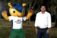 Η ΜΑΣΚΟΤ ΤΟΥ ΜΟΥΝΤΙΑΛ 2014 (VIDEO & PHOTOS)