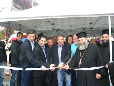 Πραγματοποιήθηκαν τα εγκαίνια της νέας Λαϊκής Αγοράς στην Δ.Κ. Λαγυνών - Φωτογραφία 2