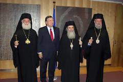 Συνάντηση των προκαθήμενων των ορθόδοξων εκκλησιών Μ. Ανατολής με τον πρόεδρο της ευρωπαϊκής επιτροπής