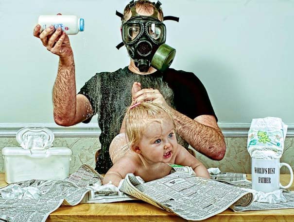 Πατέρας και κόρη σε απίθανες φωτογραφίες - Φωτογραφία 2