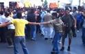 Βίαιη εξέλιξη στο συλλαλητήριο των μουσουλμάνων στο κέντρο της Αθήνας
