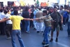 Βίαιη εξέλιξη στο συλλαλητήριο των μουσουλμάνων στο κέντρο της Αθήνας