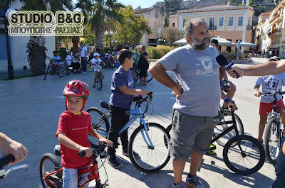 Ποδηλατάδα σε Ναύπλιο από τις ορθοπεταλιές στα πλαίσια της ημέρας χωρίς αμάξι - Φωτογραφία 4
