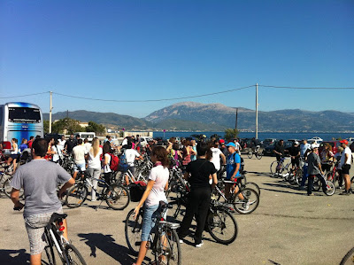 Ποδηλατική βόλτα του Π.Ο.Ν ,των Ανεξάντλητων Ποδηλατών Διακοπτού και της Κίνησης Νέων Ερινέου - Φωτογραφία 2