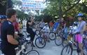Το μήνυμα της εναλλακτικής μετακίνησης μετέφεραν ποδηλάτες κάθε ηλικίας στη Θήβα