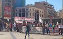 Φωτογραφίες και βίντεο από τις συγκεντρώσεις στην Πάτρα σε Εργατικό Κέντρο και πλατεία Γεωργίου - Σε απεργιακό κλοιό η Δυτική Ελλάδα - Φωτογραφία 7