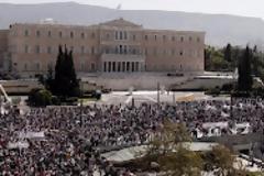 Μαζική συμμετοχή στο συλλαλητήριο - 105 προσαγωγές και 21 συλλήψεις...!!!