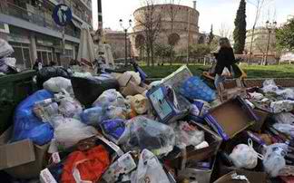 SOS για τα σκουπίδια στη Θεσσαλονίκη - Φωτογραφία 1