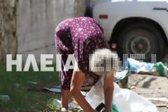 ΣΟΚΑΡΙΣΤΙΚΗ ΦΩΤΟ: Μαζεύουν τα σκόρπια φασόλια απ’ τον δρόμο!