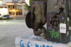 Eικόνες ντροπής και εγκατάλειψης απο το κεντρικότερο σημείο του Αγρινίου