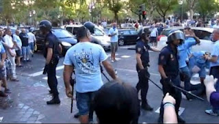 Πανικός στους δρόμους της Μαδρίτης! (video) - Φωτογραφία 1