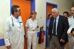 Επίσκεψη Υφυπουργού Εθνικής Άμυνας κ. Παναγιώτη Καράμπελα στο Ναυτικό Νοσοκομείο Αθηνών