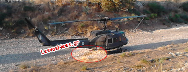Καθηλωμένο παρέμεινε το ελικόπτερο που χτες έκανε αναγκαστική προσγείωση (ΒΙΝΤΕΟ) - Φωτογραφία 5