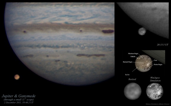 Έλληνας ερασιτέχνης αστρονόμος δημιουργεί χάρτη του Γανυμήδη - Φωτογραφία 3