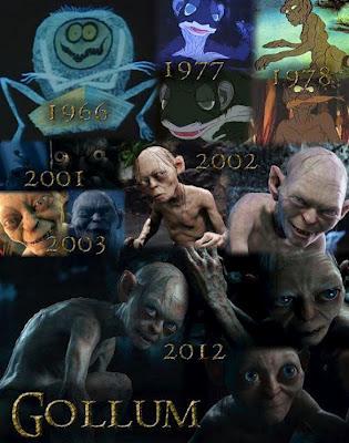 Η εξέλιξη του Gollum από το 1966 μέχρι σήμερα - Φωτογραφία 2