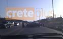 Δείτε φωτογραφίες από την καραμπόλα στην εθνική οδό Ηρακλείου- Μοιρών - Φωτογραφία 2