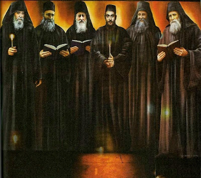 1948 - Αγιορείτες μοναχοί του Ε. Βαρλάμη - Φωτογραφία 2