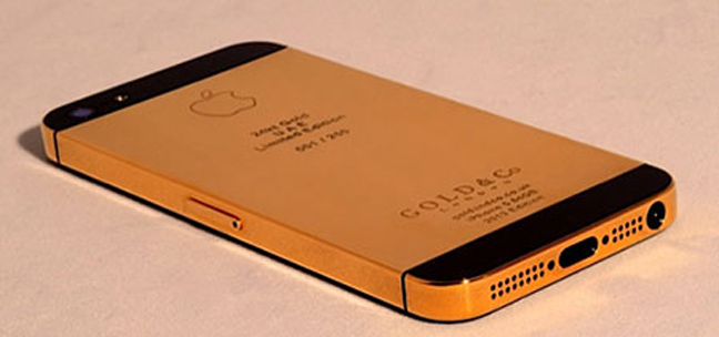 Παρουσιάστηκε το πρώτο χρυσό iPhone 5 - Φωτογραφία 3
