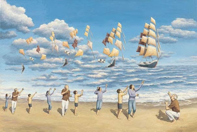 Εκπληκτικές οφθαλμαπάτες από τον Rob Gonsalves - Φωτογραφία 3