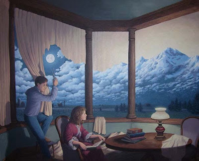 Εκπληκτικές οφθαλμαπάτες από τον Rob Gonsalves - Φωτογραφία 6