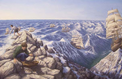 Εκπληκτικές οφθαλμαπάτες από τον Rob Gonsalves - Φωτογραφία 7