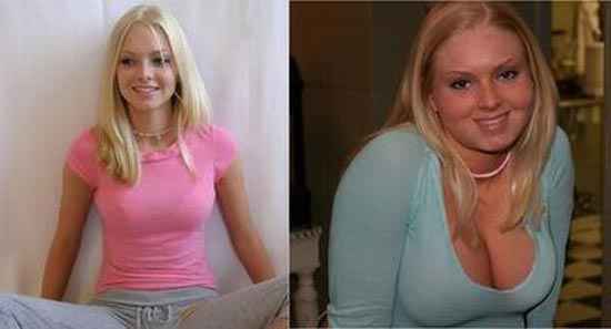 Γυναίκες πριν και μετά το junk food (Photos) - Φωτογραφία 17