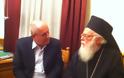 Συνάντηση του Αρχιεπισκόπου Τιράνων και πάσης Αλβανίας με τον Τέρενς Κουίκ