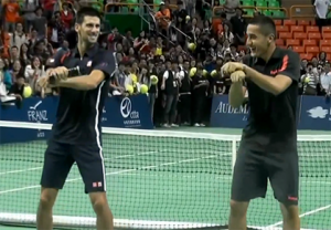 Djokovic και Almagro χορεύουν «Gangnam style» [video] - Φωτογραφία 1