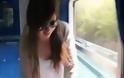 ΣΟΚ: Παραλίγο να την αποκεφαλίσει το τρένο! [video]