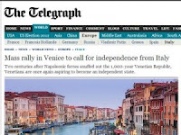 Οι Βενετσιάνοι θέλουν…απόσχιση από την Ιταλία - Φωτογραφία 1