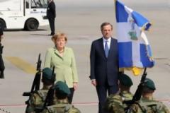 ΦΩΤΟ: Οι λεπτομέρειες της υποδοχής Μέρκελ που «ενόχλησαν» τους στρατιωτικούς!