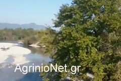 Καταρρέει το ανάχωμα του Αχελώου στο Αγγελόκαστρο [video]