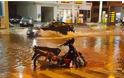 Πλημμύρισε απόψε το Ναύπλιο, ισχυρή νεροποντή που κράτησε αρκετή ώρα