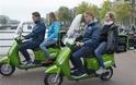 Ηλεκτροκίνητα ταξί-scooter στο Άμστερνταμ