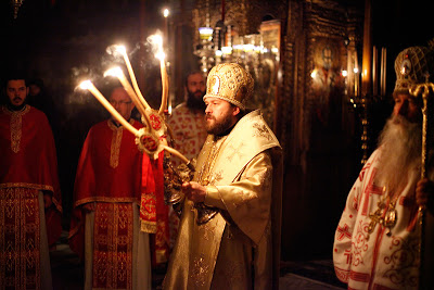 2014 - Ο Μητροπολίτης Βολοκολάμσκ κ. Ιλαρίωνας στο Χιλιανδάρι (φωτογραφίες) - Φωτογραφία 3