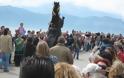 Άφιξη Ιππέων στην πλατεία της Κοζάνης στο πλαίσιο του εορτασμού των 100 χρόνων από την απελευθέρωση από τον τουρκικό ζυγό