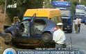 Εικόνες από το αιματηρό τροχαίο ΙΧ αυτοκινήτου με σχολικό λεωφορείο στη Χελιδονούς – Σκοτώθηκε 10χρονο παιδάκι…